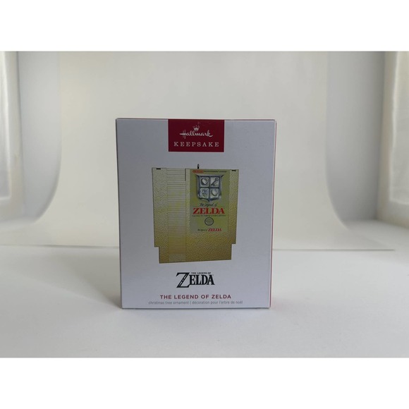 Hallmark Keepsake Christmas Ornament The Legend of Zelda Gold Game Cartridge - Picture 1 of 9